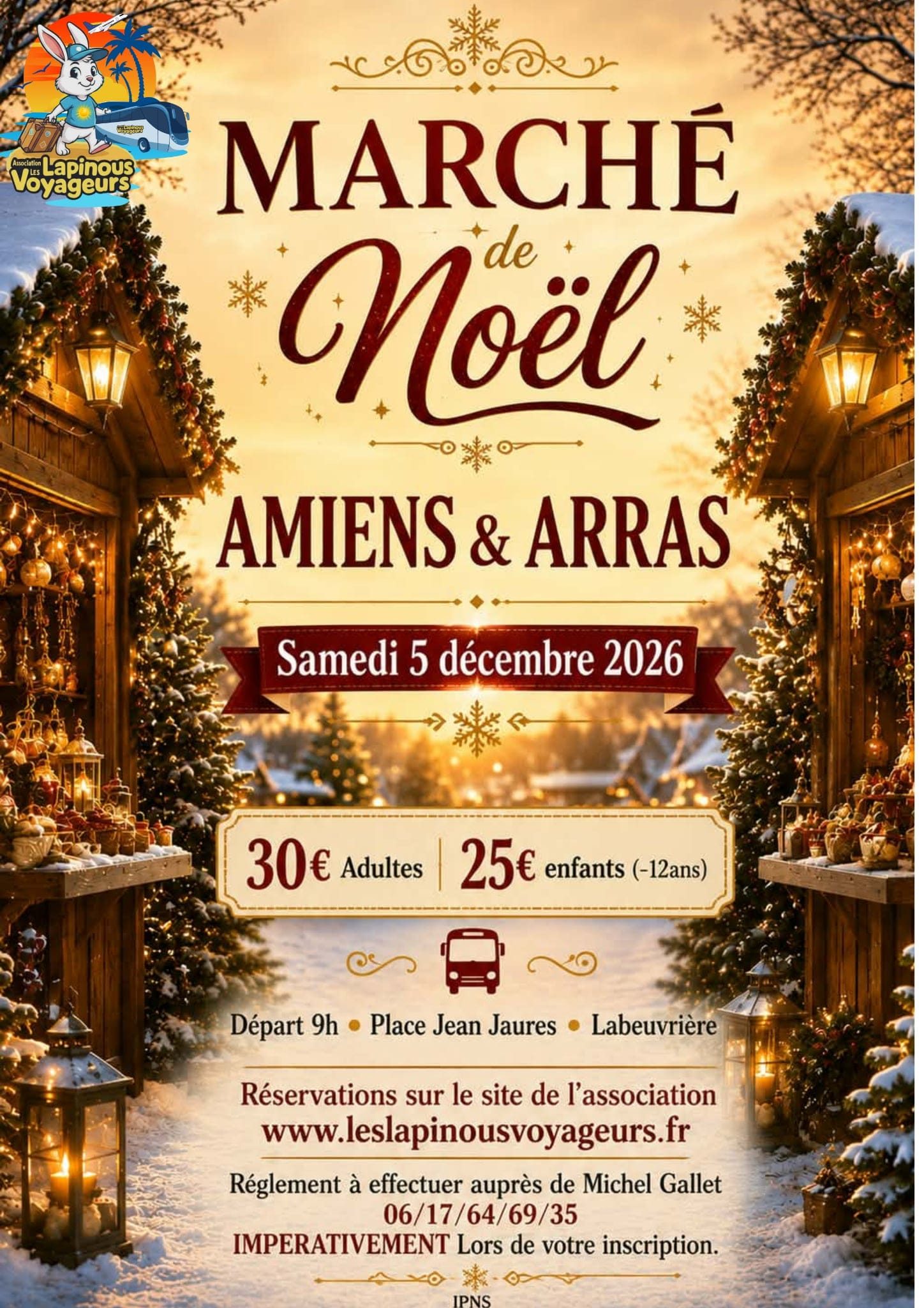 Marché de Noël (Amiens & Arras)